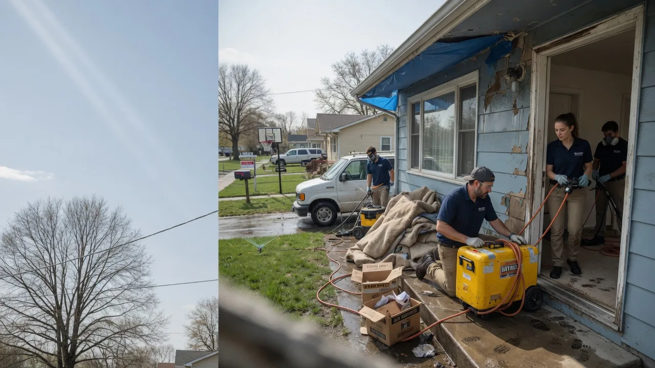Basement Flood Cleanup in Crowley, TX near me